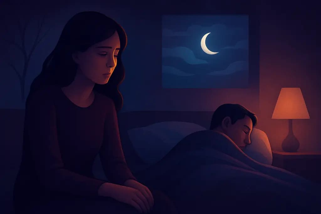 Dream illustration: Being ignored by a partner
