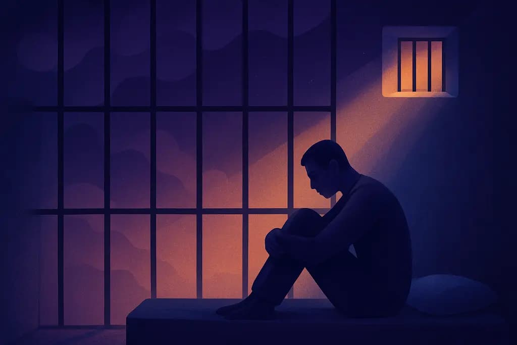 Dream illustration: Being in prison or jail