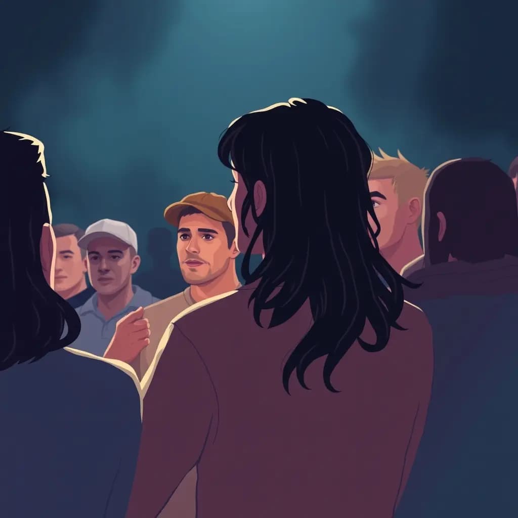 Dream illustration: Being judged by fans