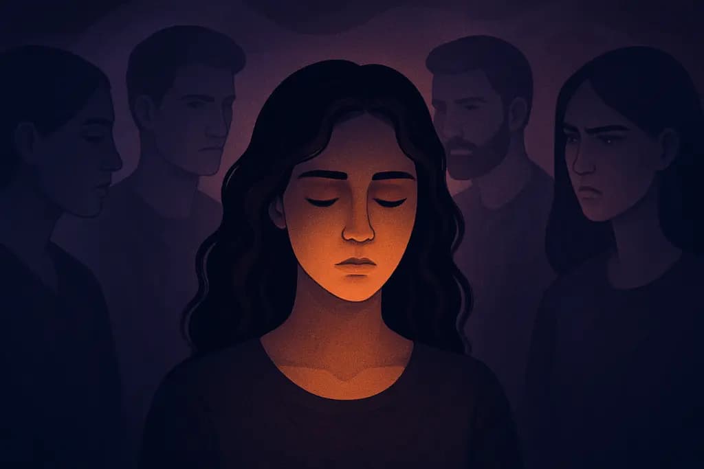 Dream illustration: Being judged by strangers