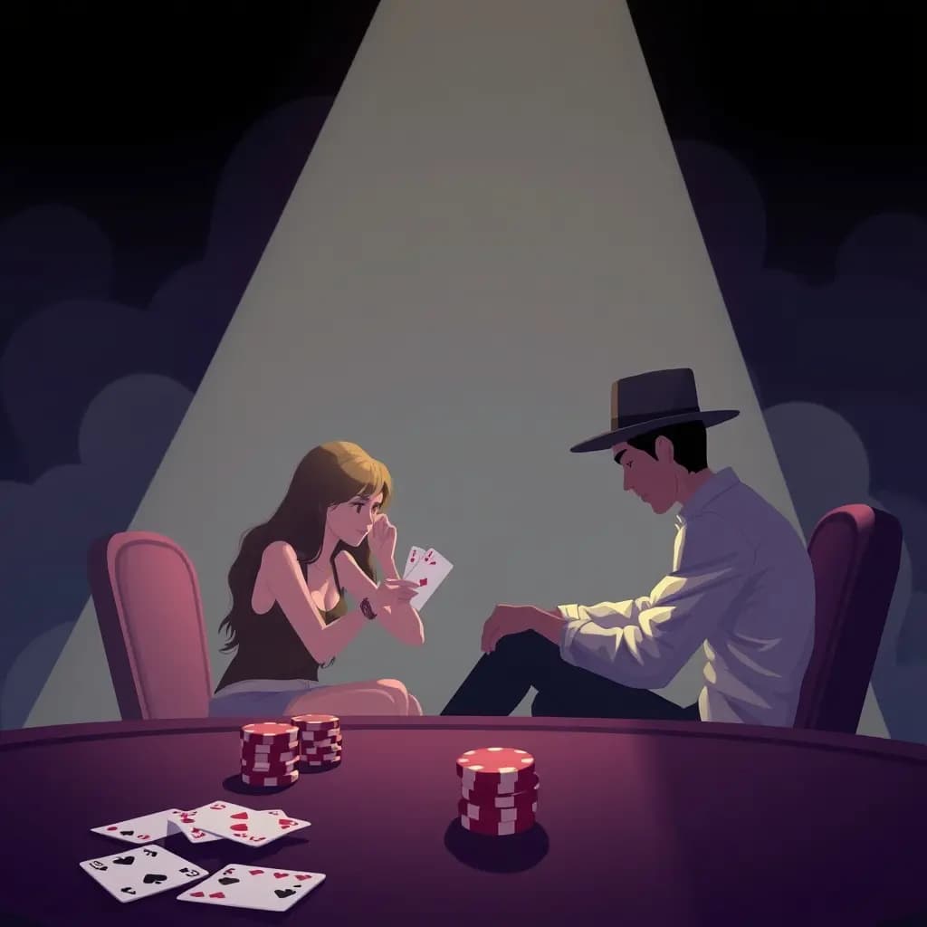 Dream illustration: Being Late to a Poker Tournament