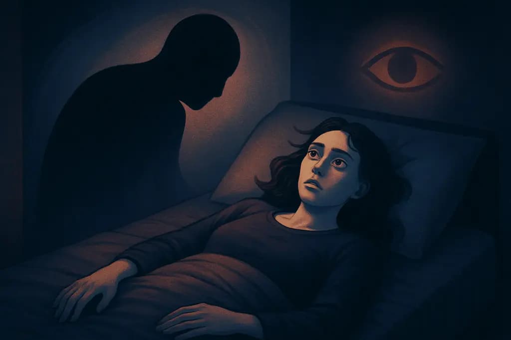 Dream illustration: Being paralyzed but fully aware