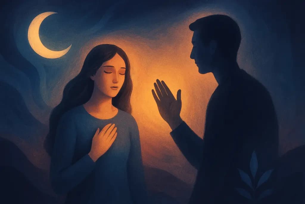 Dream illustration: Being praised by a stranger