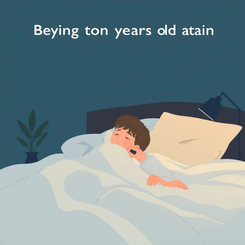 Dream illustration: Being ten years old again