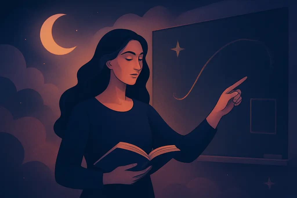 Dream illustration: Being the teacher