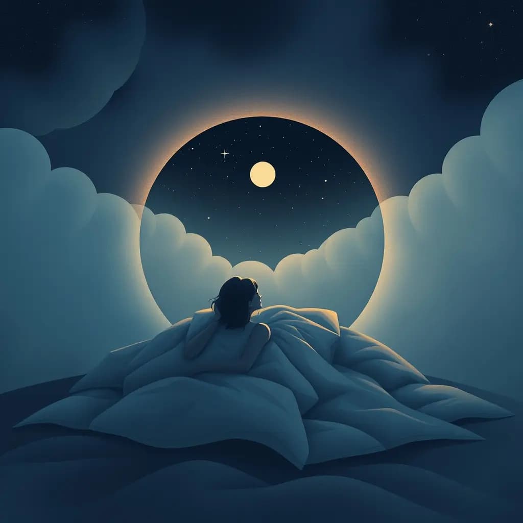 Dream illustration: Being trapped in a looping day