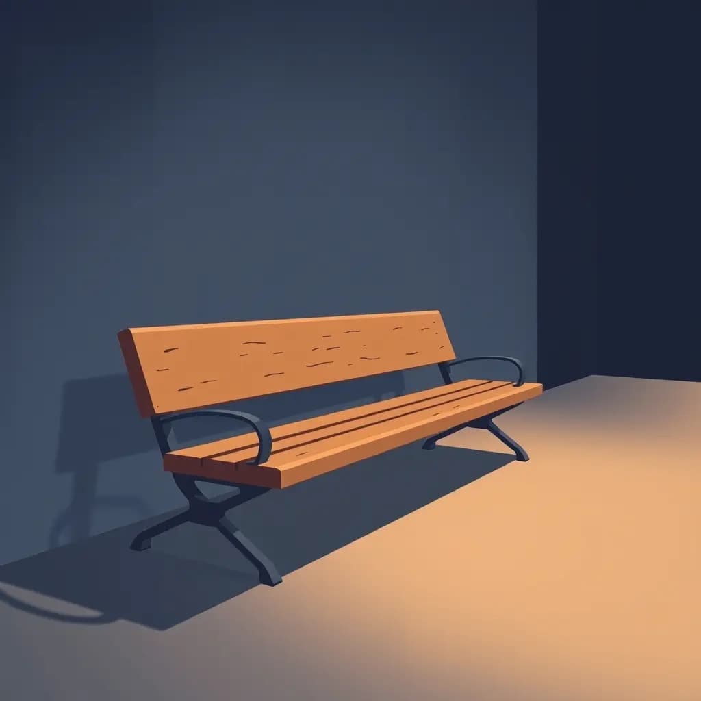 Dream illustration: Bench locks you out