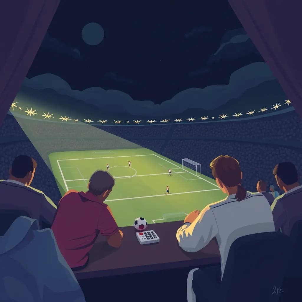 Dream illustration: Betting on a Soccer Match