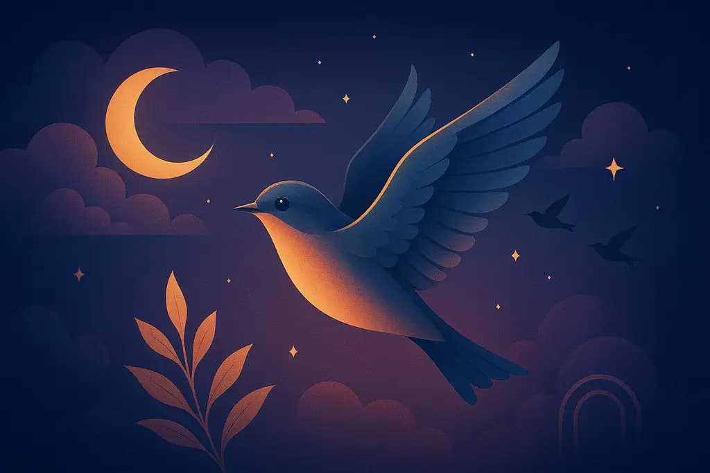 Dream illustration: Birds