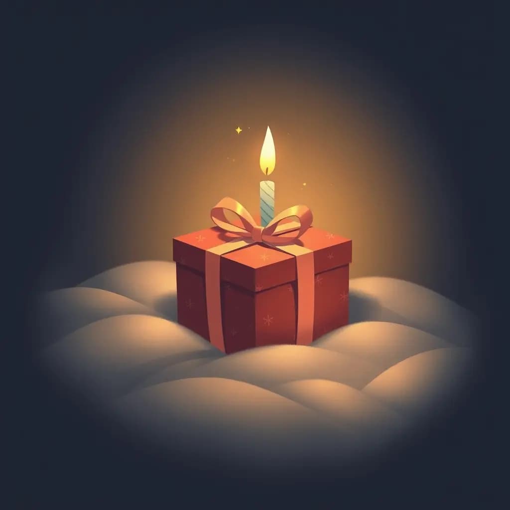 Dream illustration: Birthday gift missing
