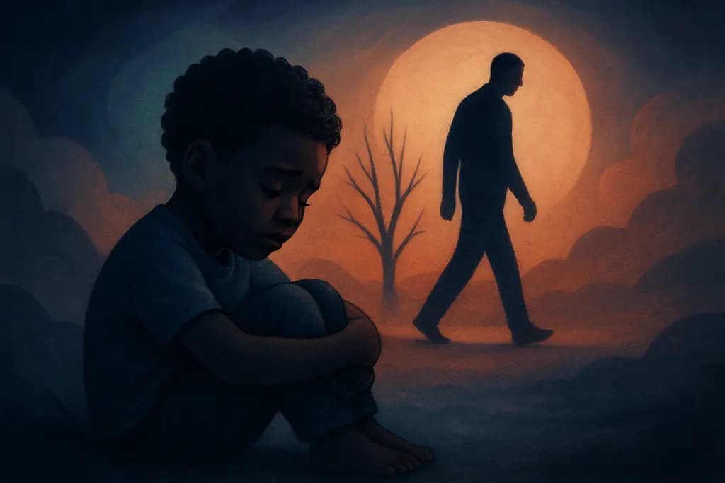 Dream illustration: black being abandoned as a child dream