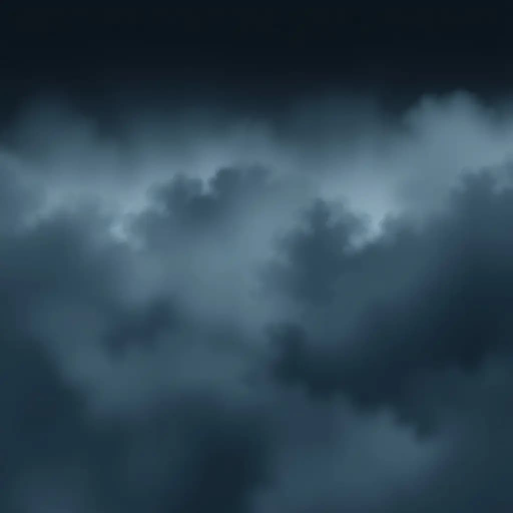 Dream illustration: Black fog or shadowy haze