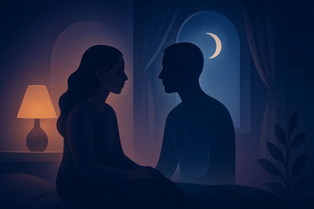 Dream illustration: black Old Friends