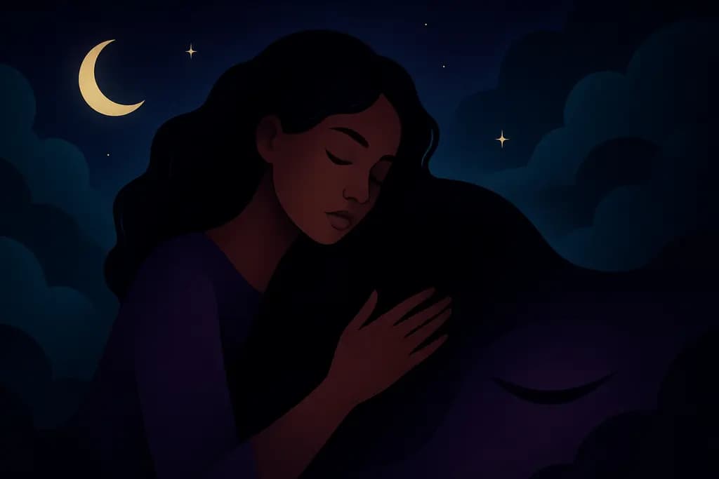 Dream illustration: Black