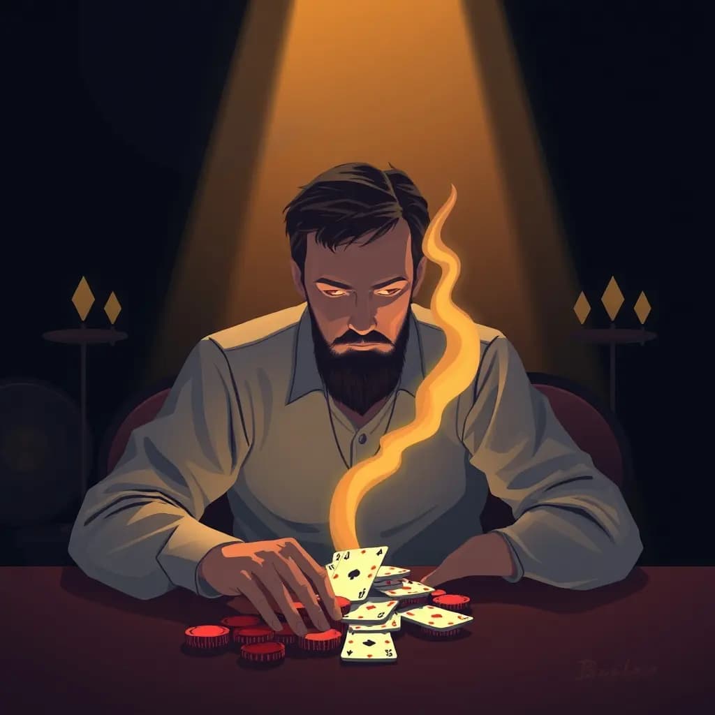 Dream illustration: Being Blamed for Someone Else's Gambling Loss