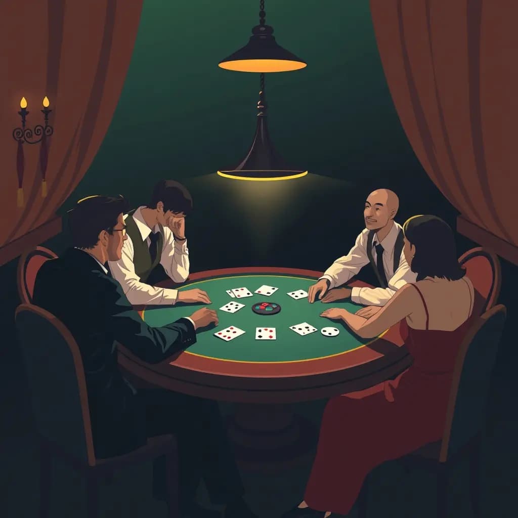Dream illustration: Bluffing in Poker