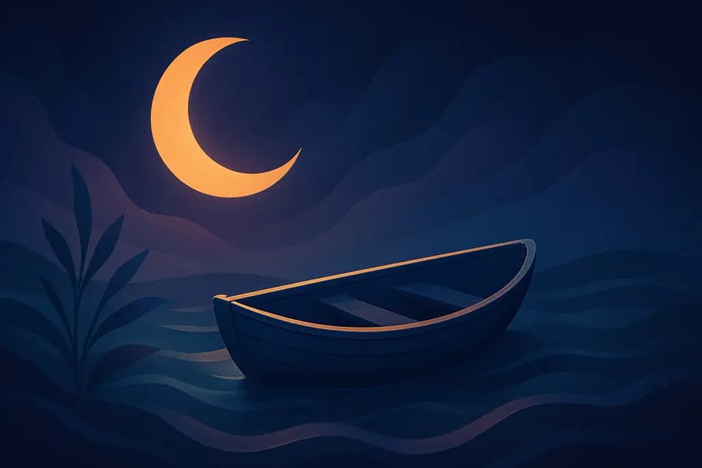 Dream illustration: Boat (small boat)