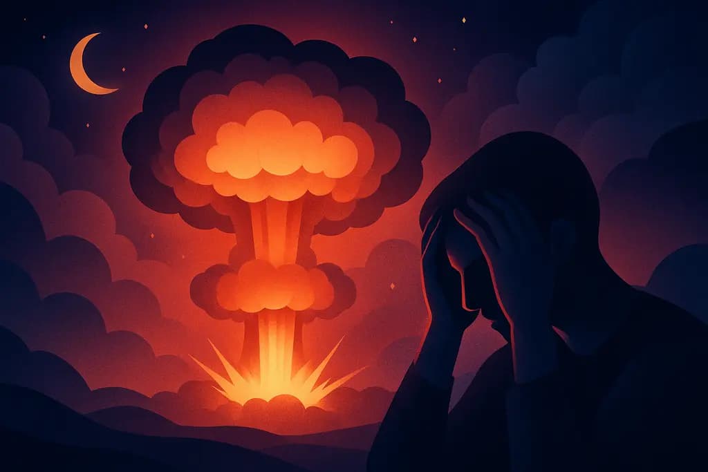 Dream illustration: Bomb Explosion