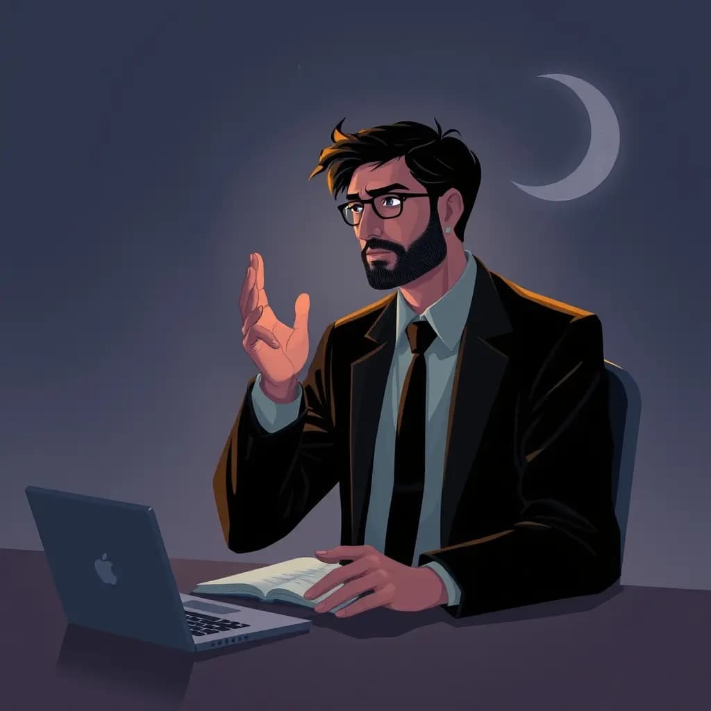 Dream illustration: Boss giving ambiguous instructions