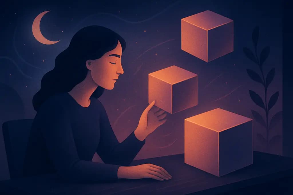 Dream illustration: Boxes