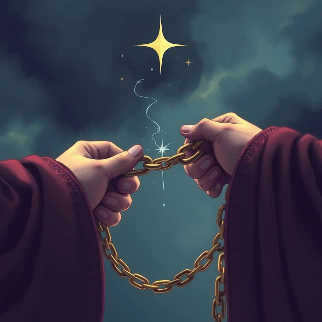 Dream illustration: Breaking a ceremonial chain