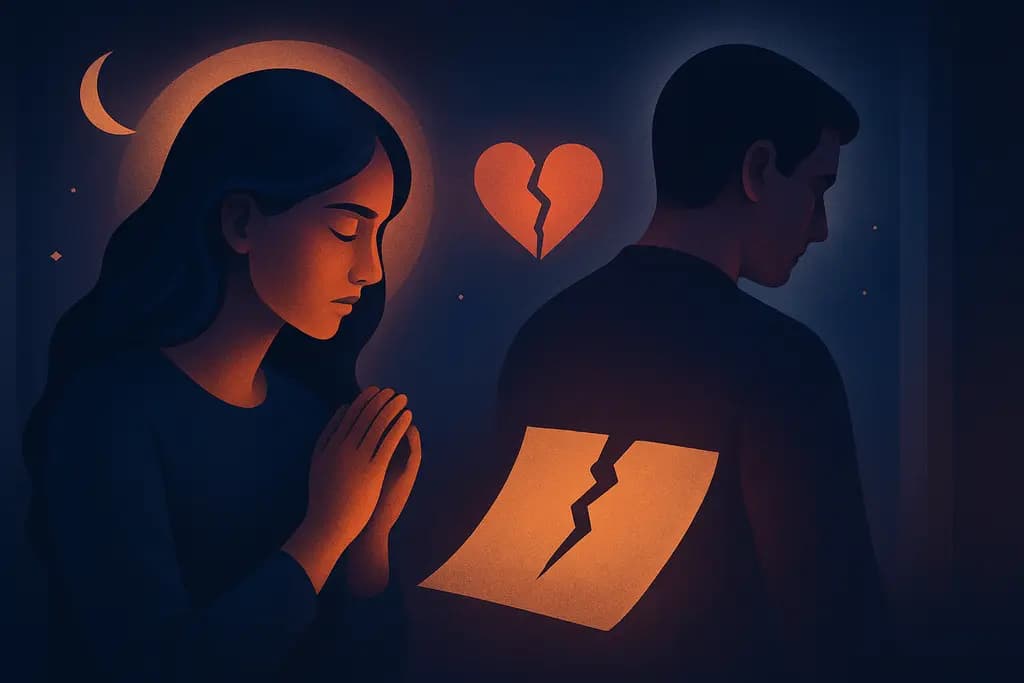 Dream illustration: Breaking a promise to someone