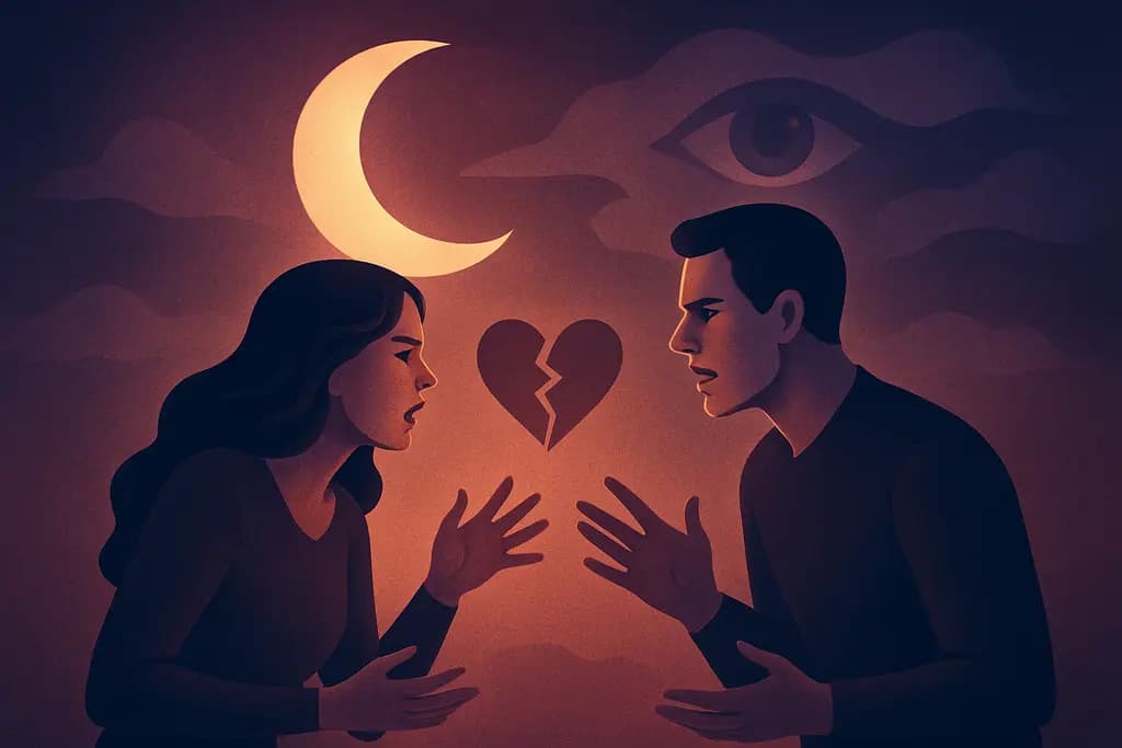 Dream illustration: Breakup argument