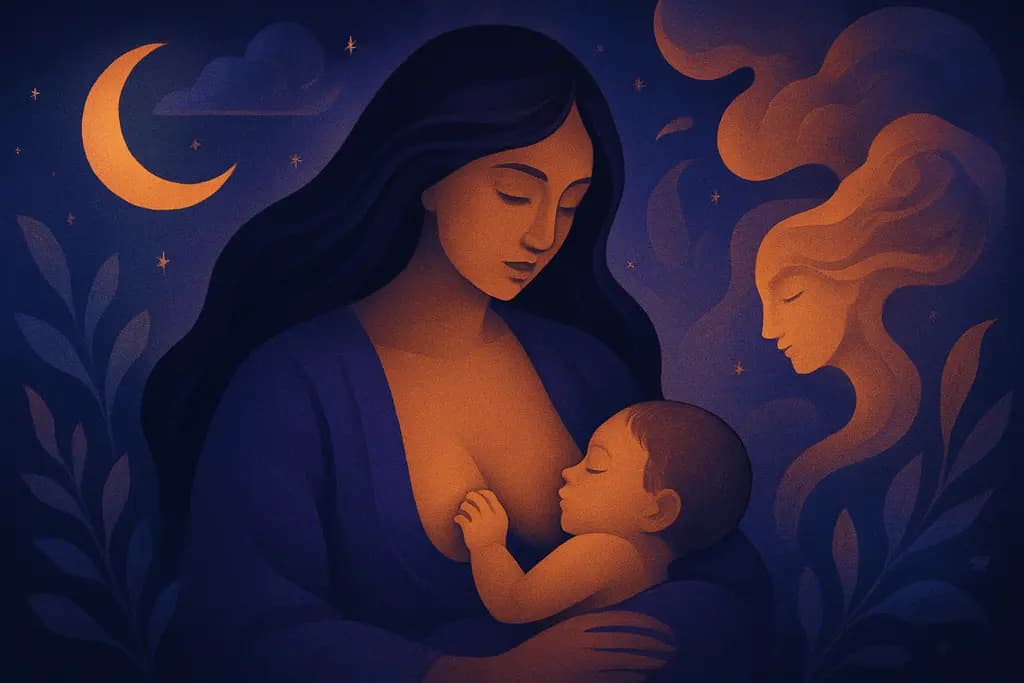 Dream illustration: Breastfeeding