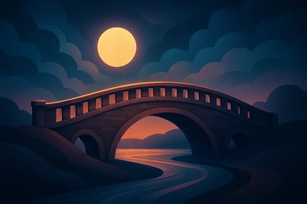 Dream illustration: Bridges