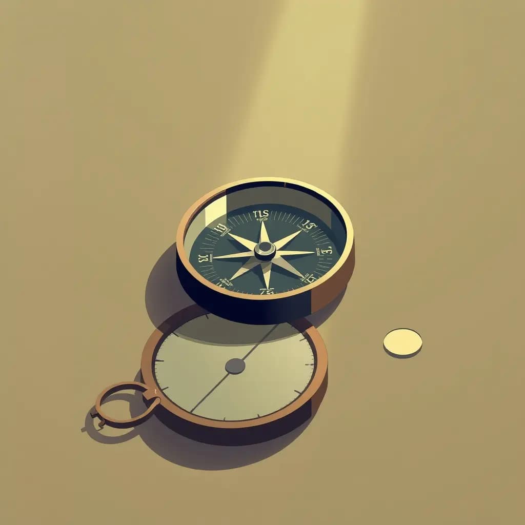 Dream illustration: Broken GPS or compass