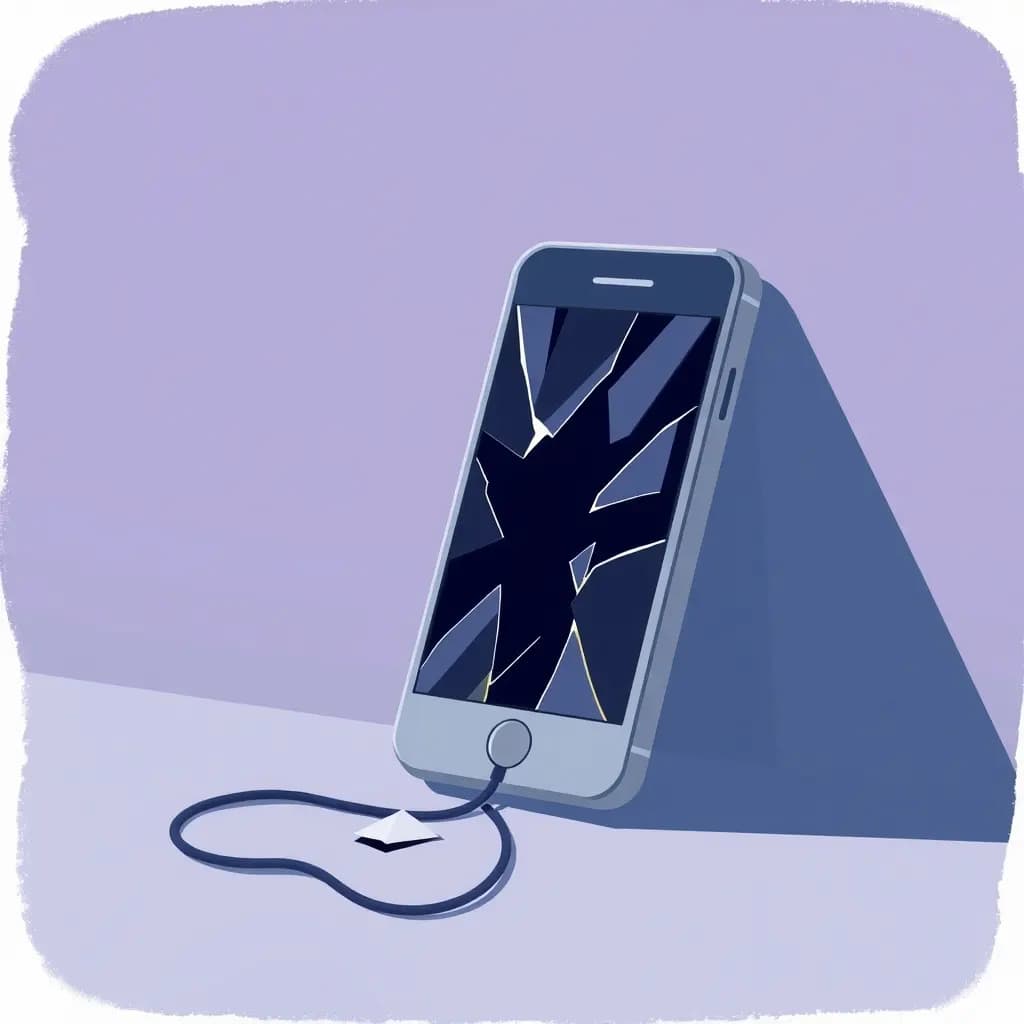 Dream illustration: Broken phone or can't use your phone
