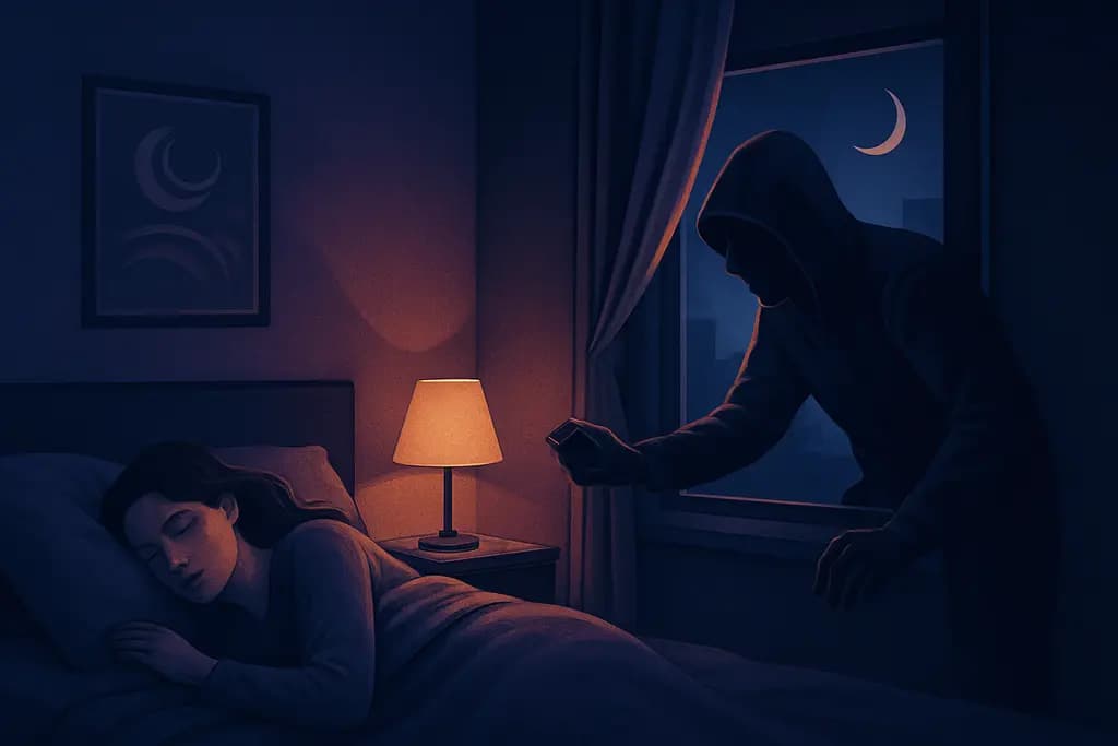 Dream illustration: burglary in apartment dream meaning