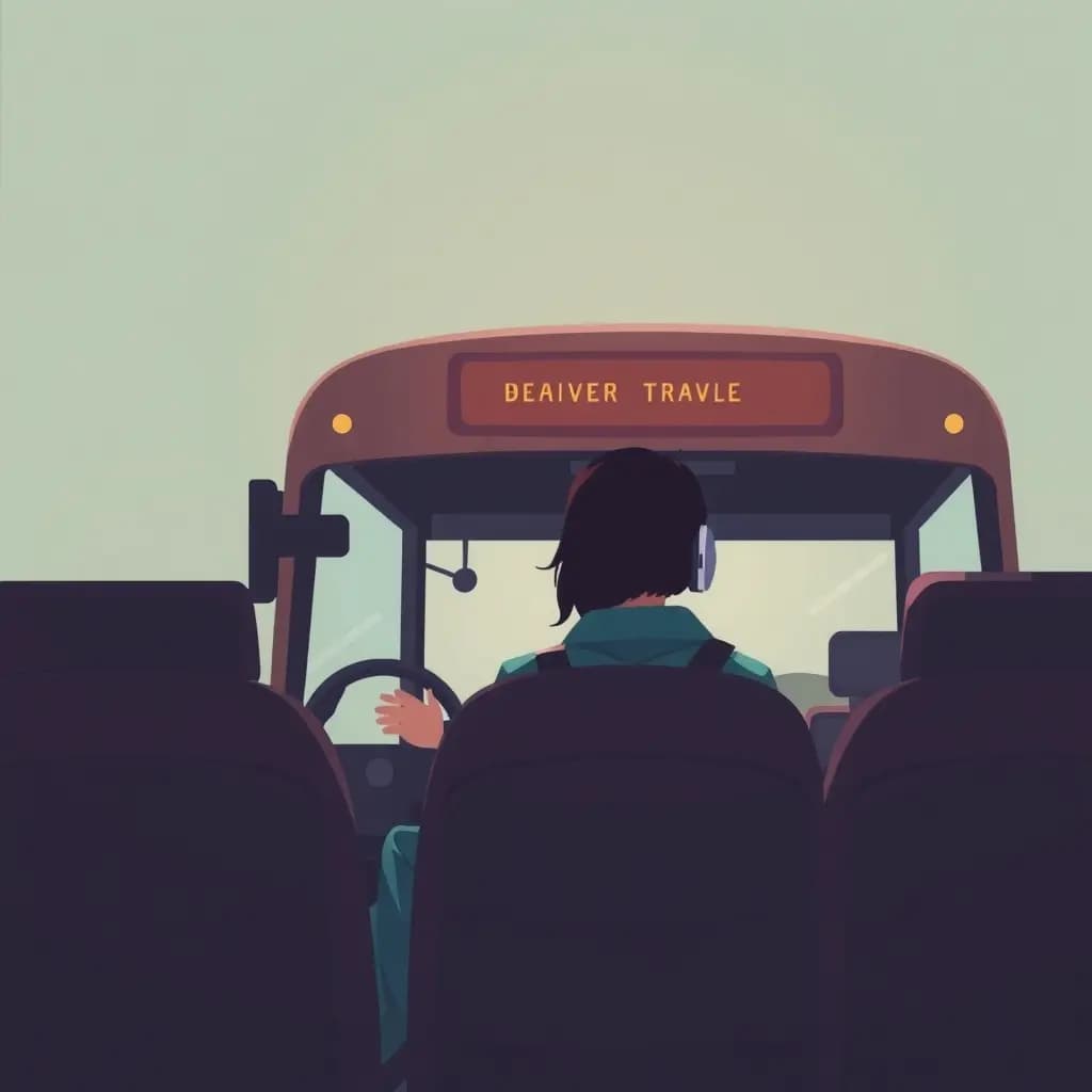 Dream illustration: Bus driver ignores you