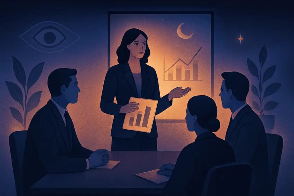 Dream illustration: Business Meeting