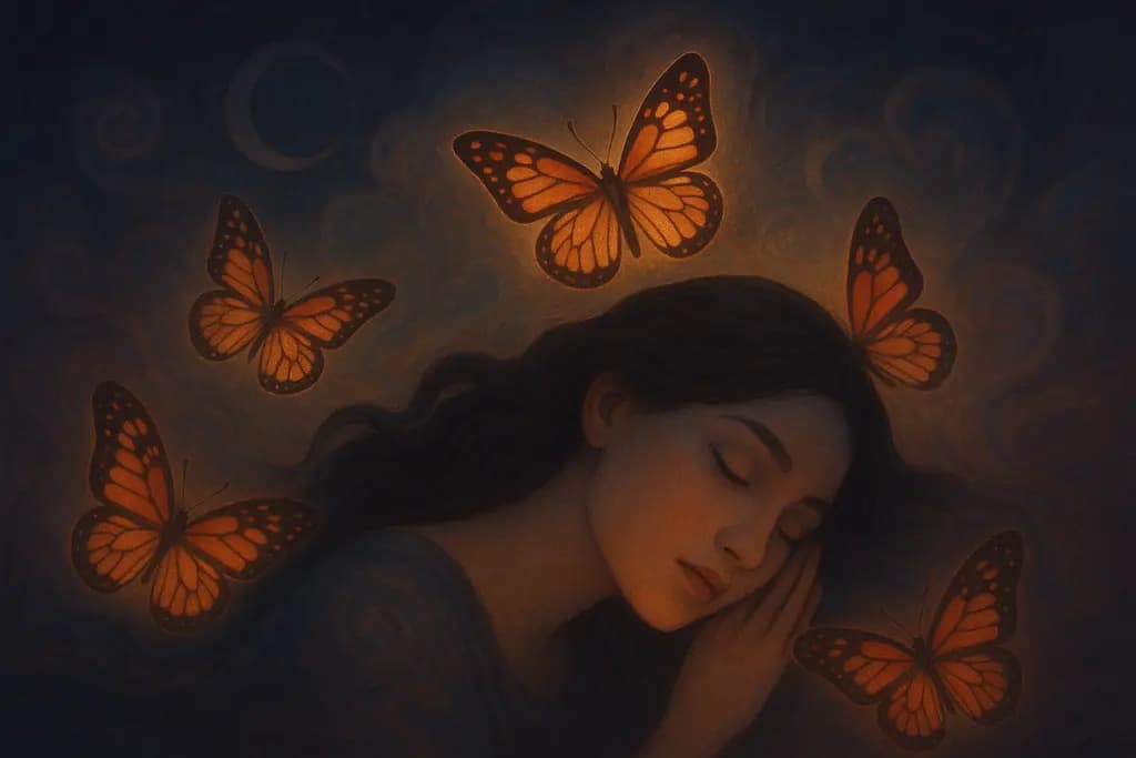 Dream illustration: Butterflies