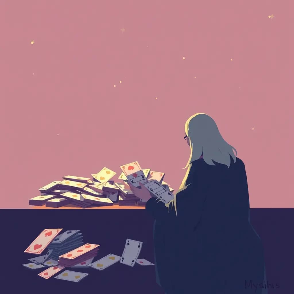 Dream illustration: Buying Many Scratch Cards
