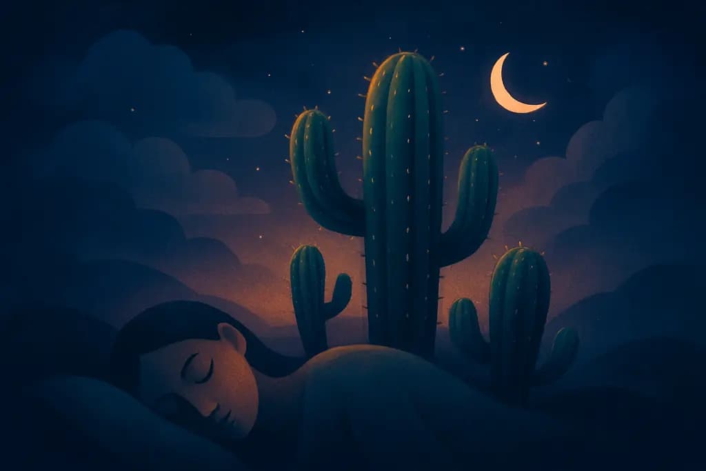 Dream illustration: Cacti
