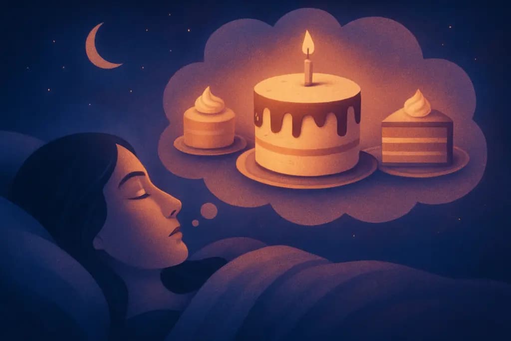 Dream illustration: Cakes