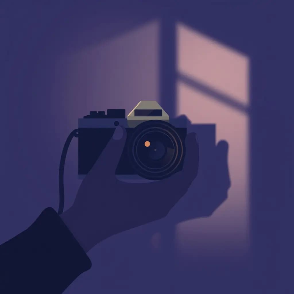 Dream illustration: Camera only captures shadows