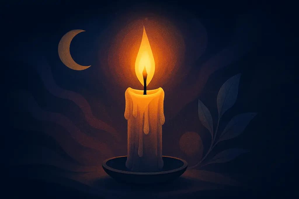 Dream illustration: Candlelight
