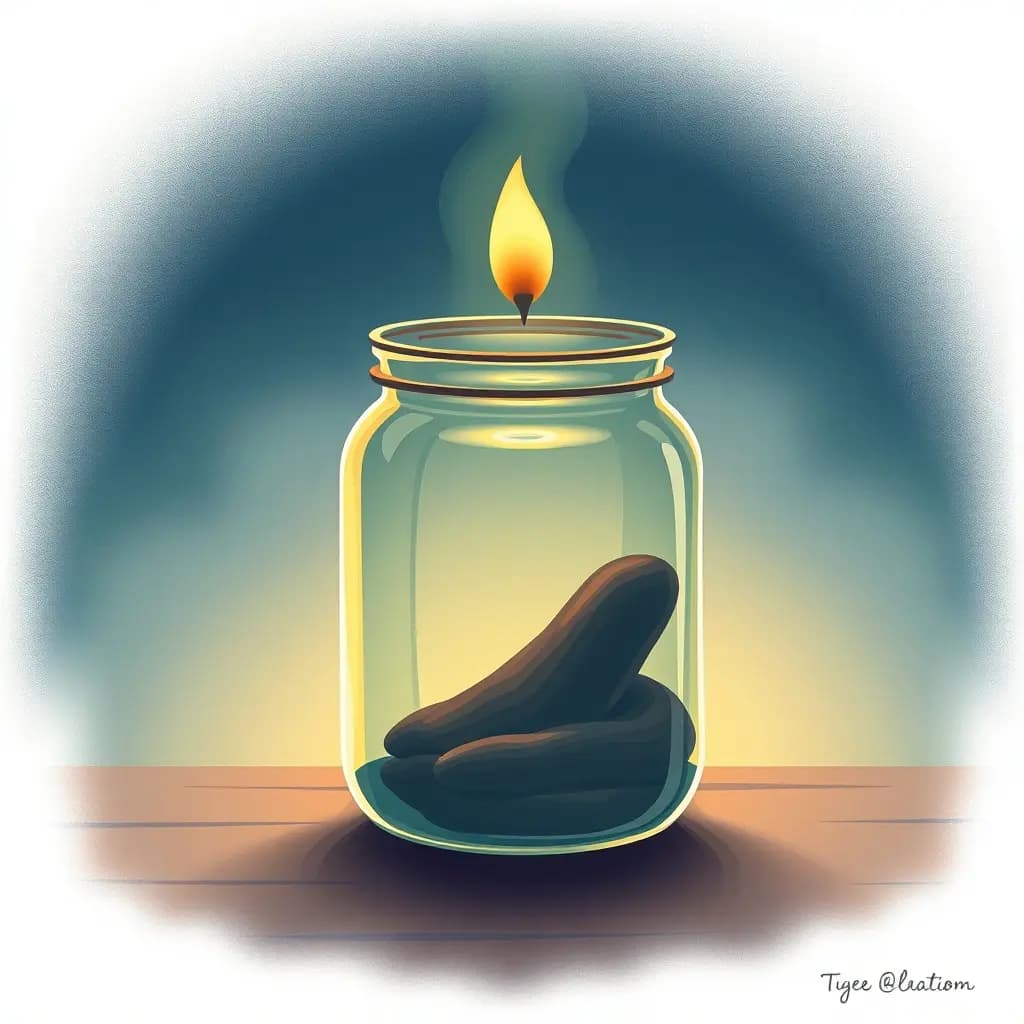 Dream illustration: Can't open a stubborn jar