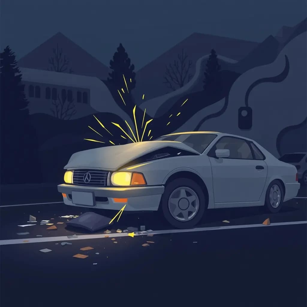 Dream illustration: Car crash with no injuries