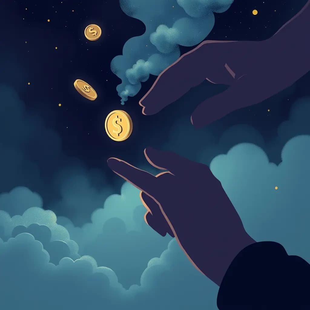 Dream illustration: a Career Choice Made by Coin Toss