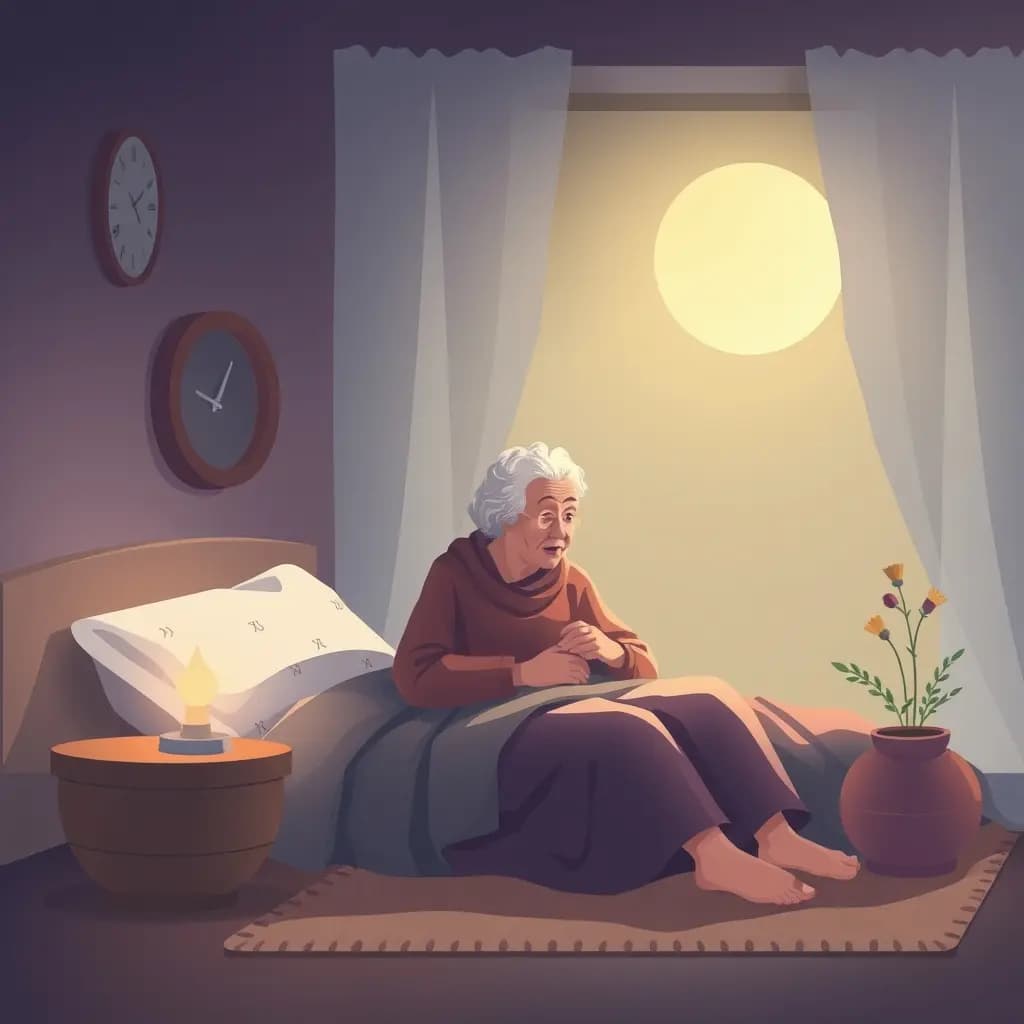 Dream illustration: Caring for an elderly relative