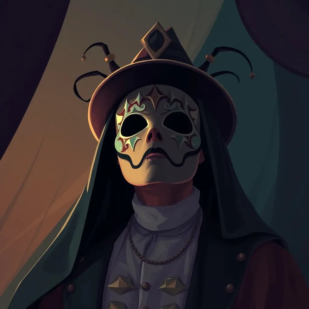 Dream illustration: Carnival performer