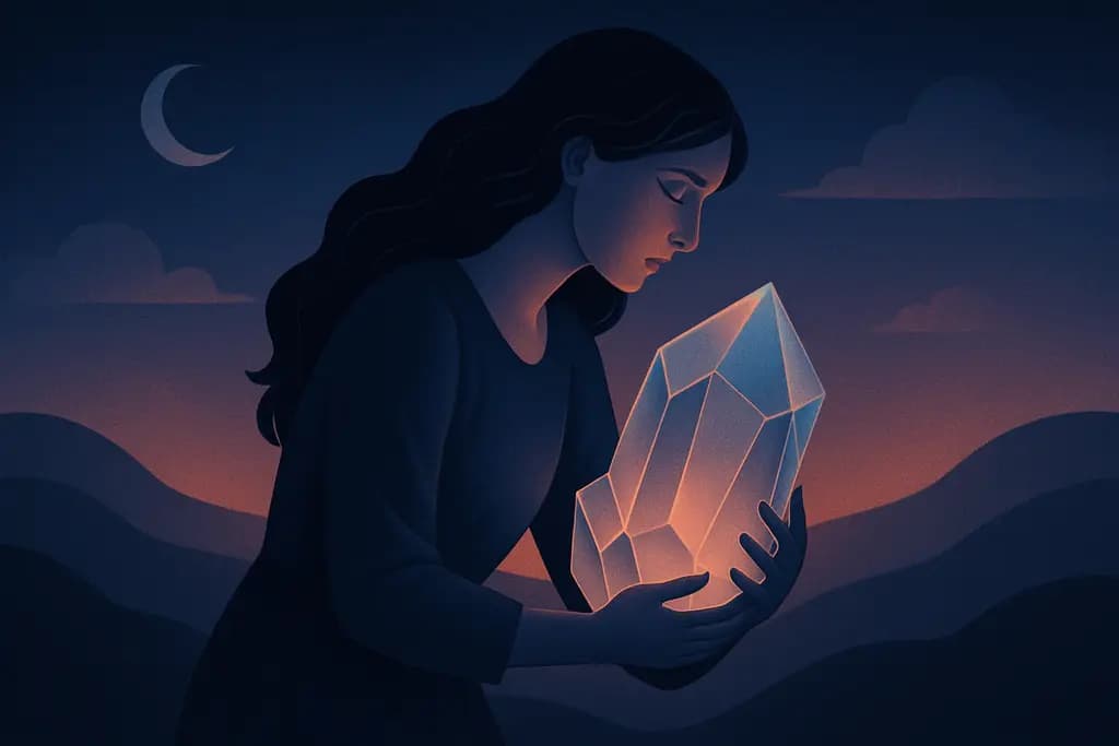 Dream illustration: Carrying a fragile object