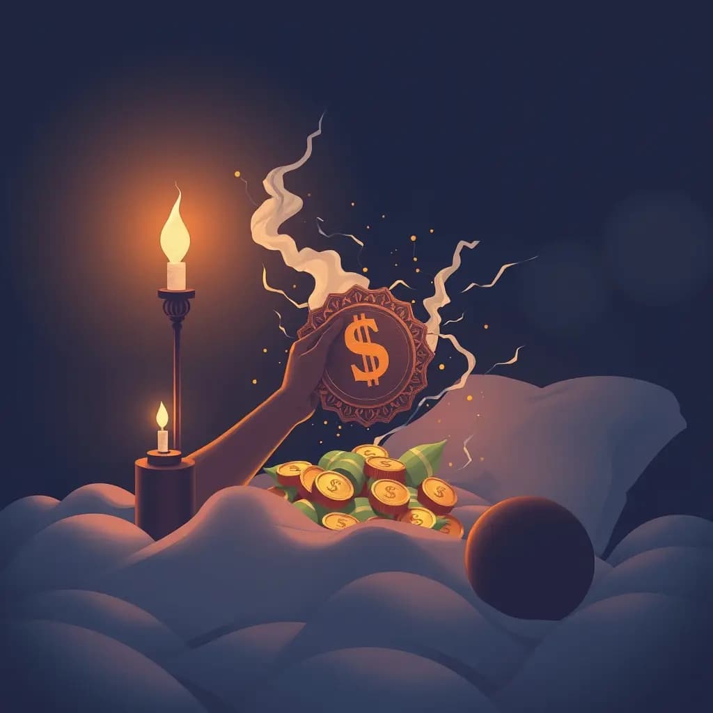 Dream illustration: Cashed reward disappears