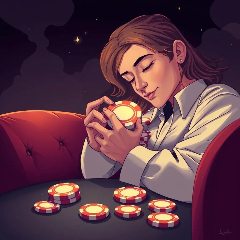 Dream illustration: Cashing Out Casino Chips