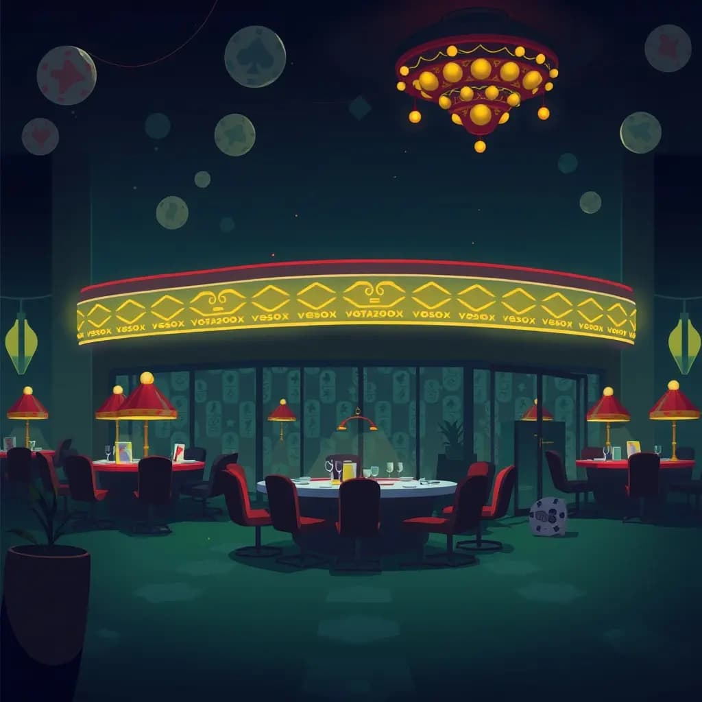 Dream illustration: a Casino After Closing Time