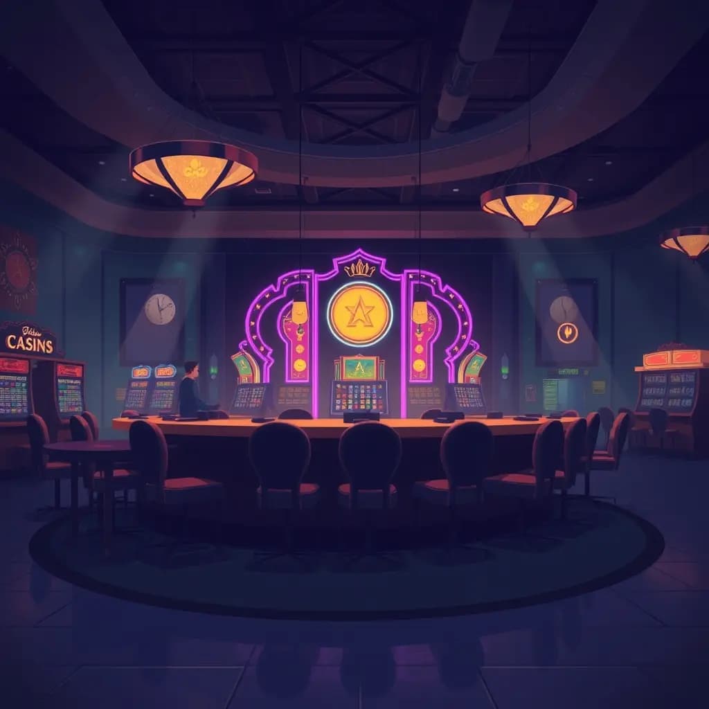 Dream illustration: a Casino Being Renovated